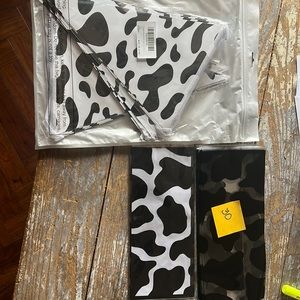 Cow print party decorations